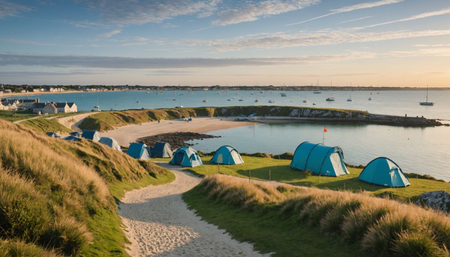 Campingplatz concarneau guide : meer und altstadt