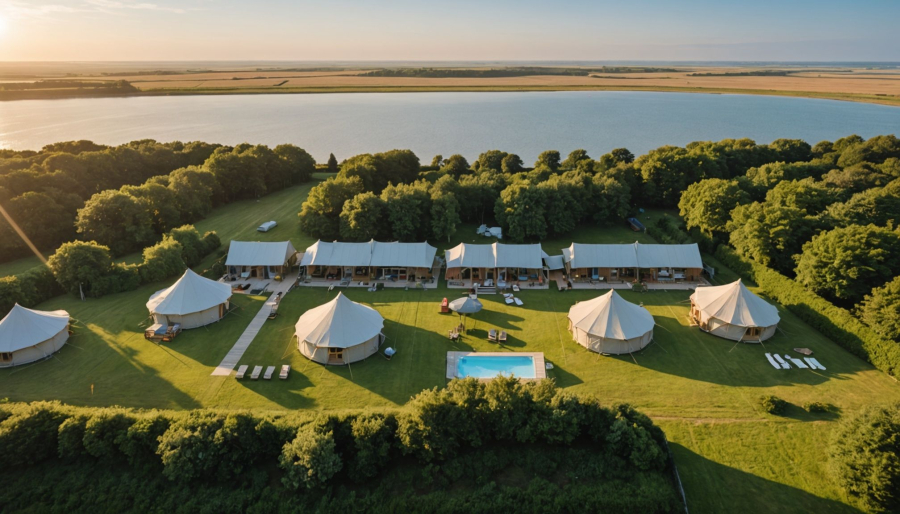 Was sind die vorteile eines 4 sterne campingplatzes nahe mont-saint-michel?